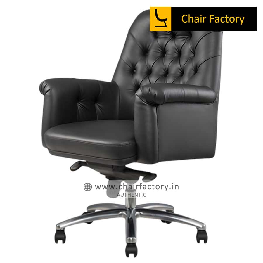 SENATOR MID BACK BLACK  Conference Room Chairs